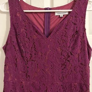 Aooksmery lace knee length dress, medium